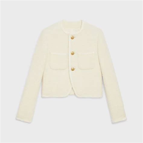 celine white jacket|Celine jackets for women.